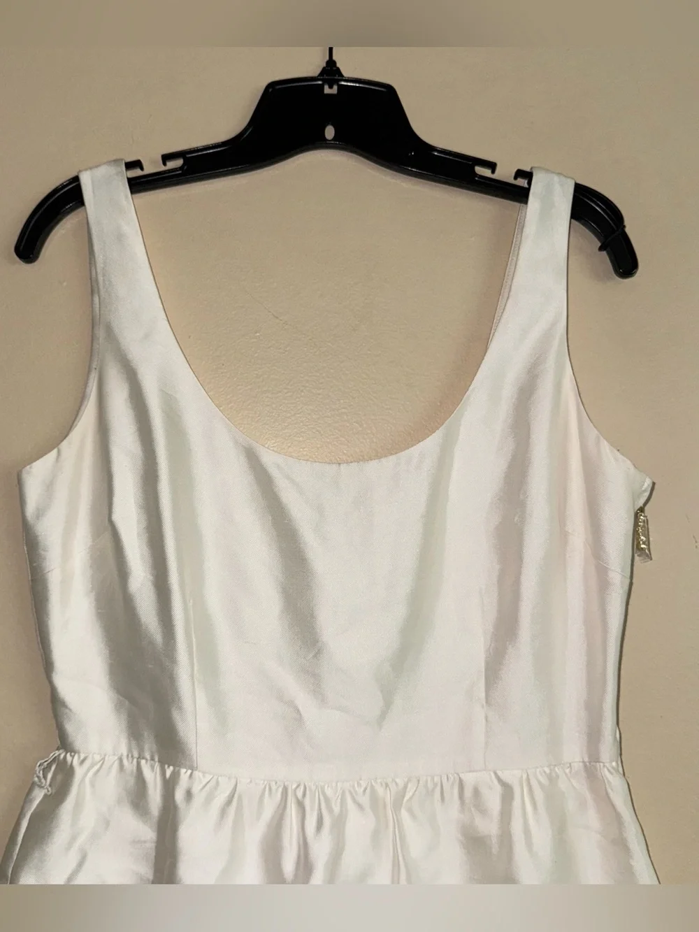 Kate Spade Ivory Wedding Belles (and whistles) Silk Tiered Ruffle Dress 6 NWOT